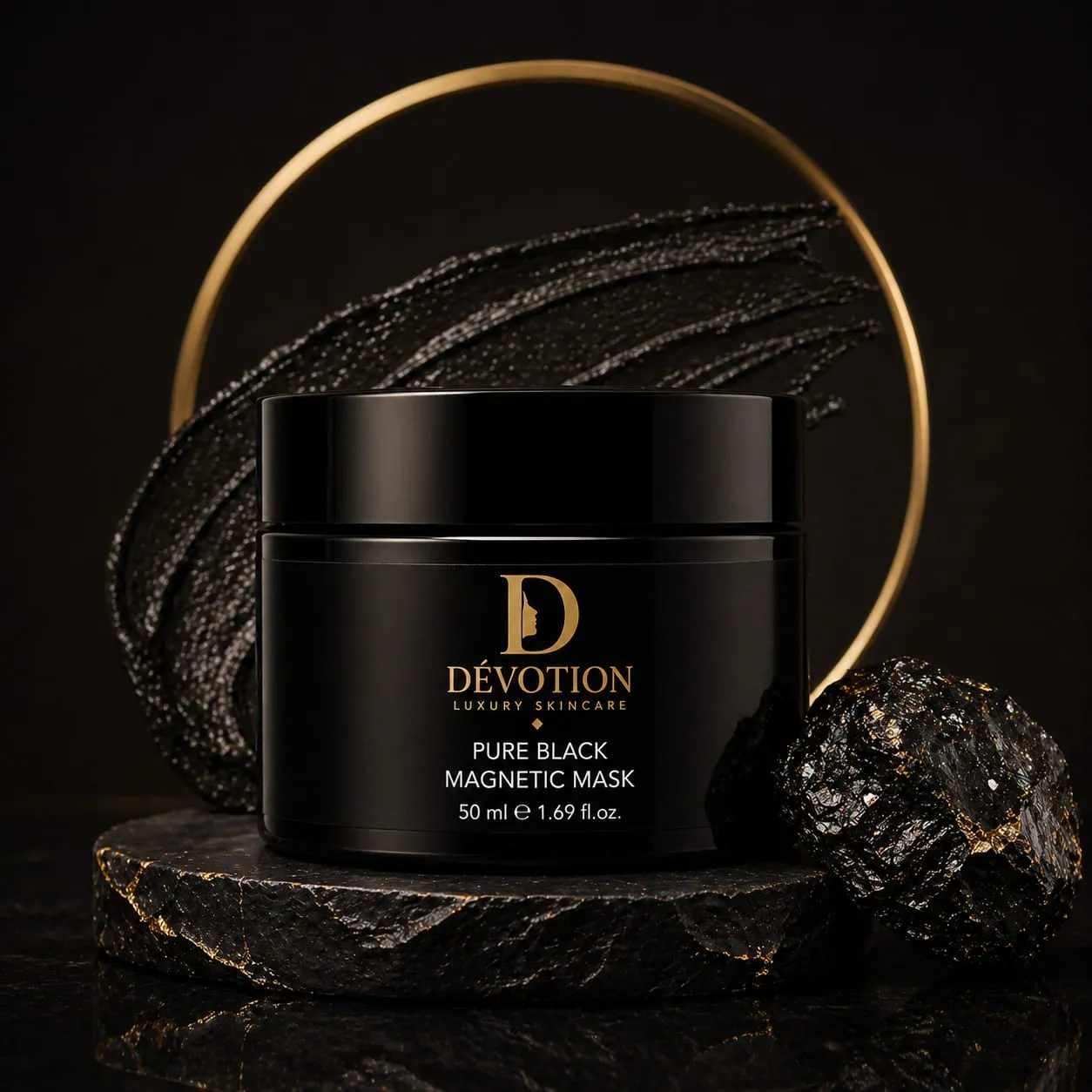 Pure Black Magnetic Mask